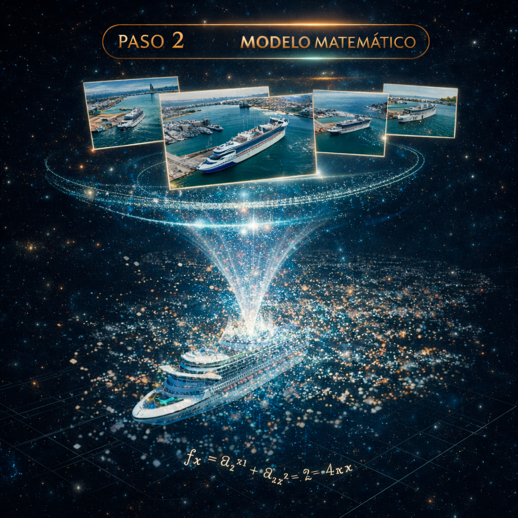 Paso 2: modelo matemático